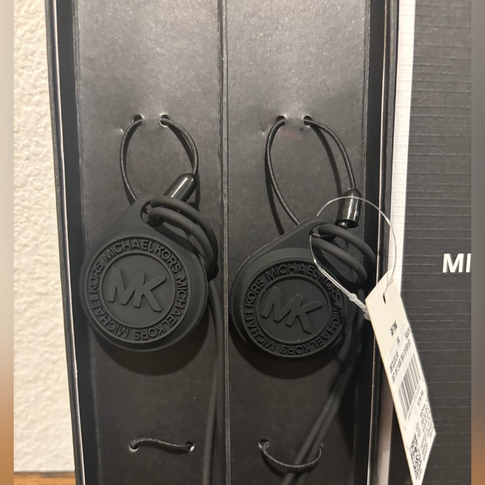 Michael Kors Black Air Tag Covers - Picture 3 of 4